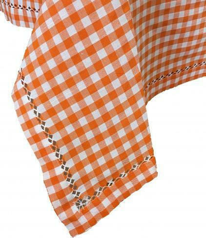 Linea Home Vichy Orange 140x180cm