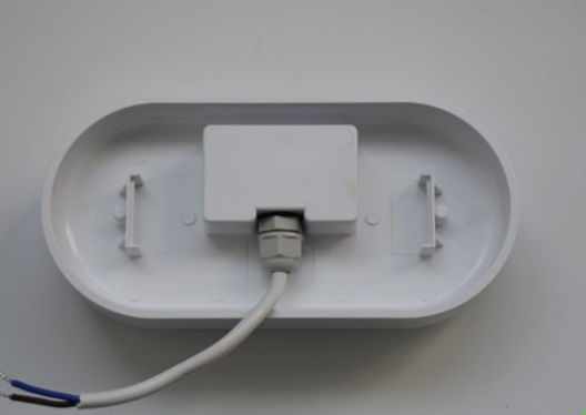 Aca Επιτοίχια Χελώνα Εξωτερική LED IP66 12W με Φυσικό Λευκό Φως