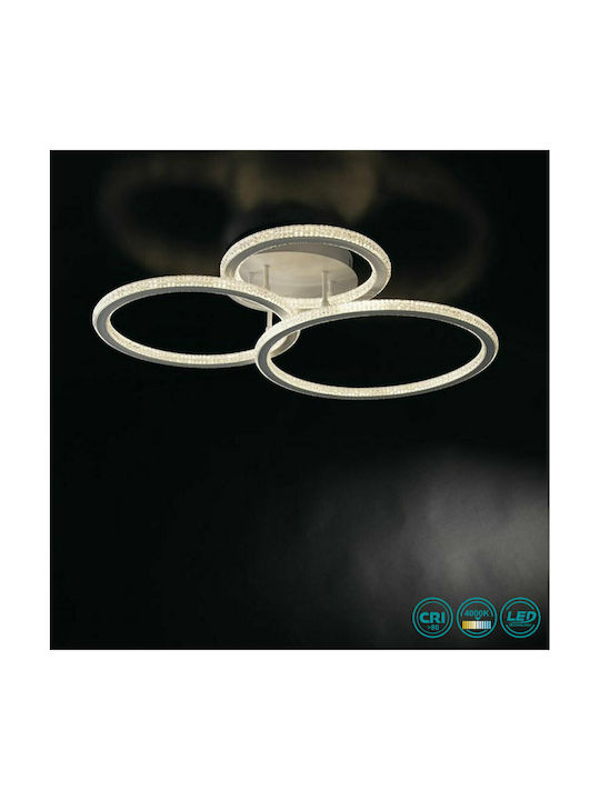 Fan Europe Bryant-PL3 Modern Plastic Ceiling Light with Integrated LED 78pcs White LED-BRYANT-PL3