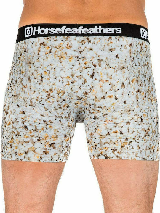 Horsefeathers Sidney Popcorn Men's Boxer Beige with Patterns