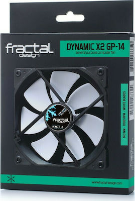 Fractal Design Dynamic X2 GP-14 Ventilator Carcasă 140mm cu Conexiune 4-Pin PWM 1buc