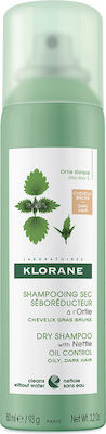 Klorane Nettle Dark Dry Shampoos for Oily Hair 150ml