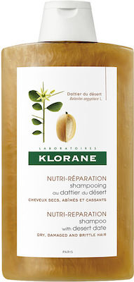 Klorane Dattier Șampoane de Reconstrucție/Nutriție pentru Păr Uscat 1x400ml