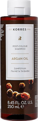 Korres Argan Oil Shampoos Farberhalt für Gefärbt Haare 2x250ml