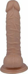 Intense Mr Intense Realistic Cock 7 Glass Dildo with Balls and Suction Cup Flesh 17.1cm
