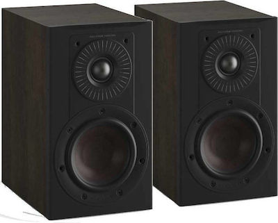 Dali Opticon 1 MKII Pair of Hi-Fi Speakers Bookself 2 No of Drivers W15.2xD23.1xH26.1cm. Black