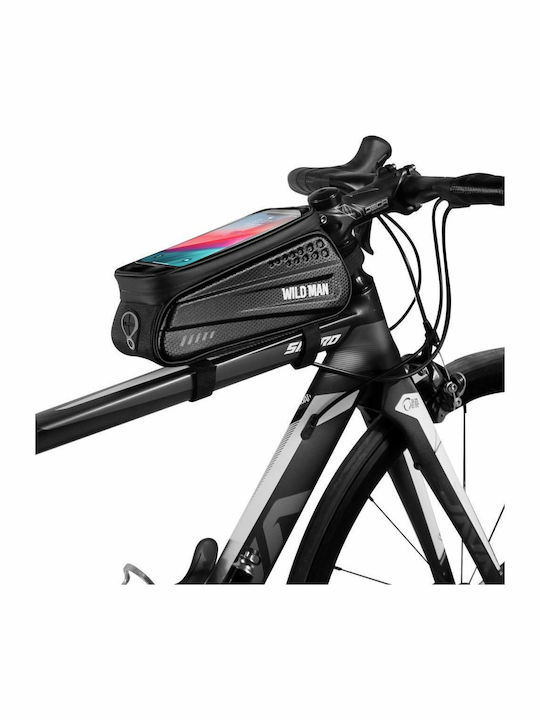 Wildman Rahmen-Tasche Fahrrad 1lt L Schwarz