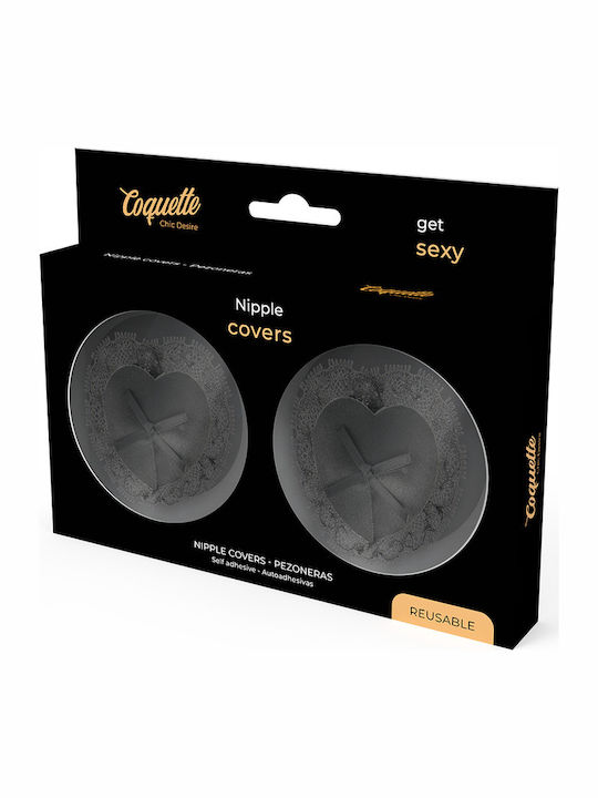 Coquette Chic Desire Nipple Covers Lace Black