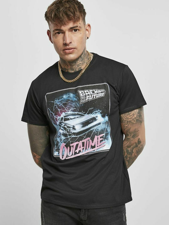 Merchcode Back To The Future Outatime T-Shirt Black