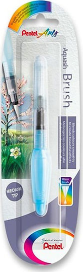 Pentel Aquash Brush Mini Medium Πινέλο με Θήκη Νερού Mini Medium