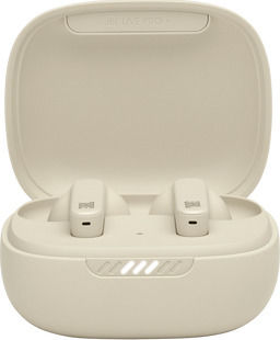 JBL Live Pro+ In-ear Bluetooth Handsfree Earphones with Sweat Resistance and Charging Case Beige