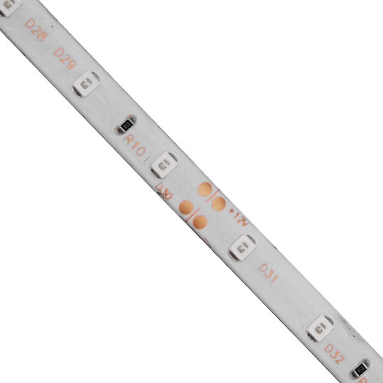 GloboStar Αδιάβροχη Ταινία LED 12V Κόκκινο Φως 5m Τύπου SMD3528