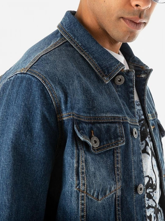 Geacă Denim Albastră
