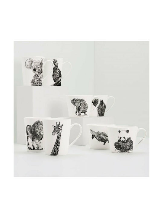 Maxwell & Williams Giant Panda Becher Keramik Weiß 450ml