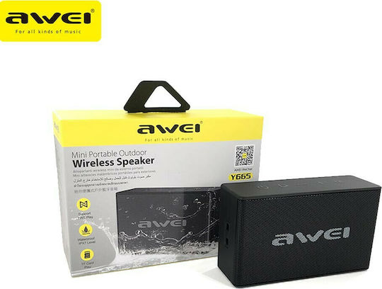 Awei Y665 Portable Bluetooth Speaker Black
