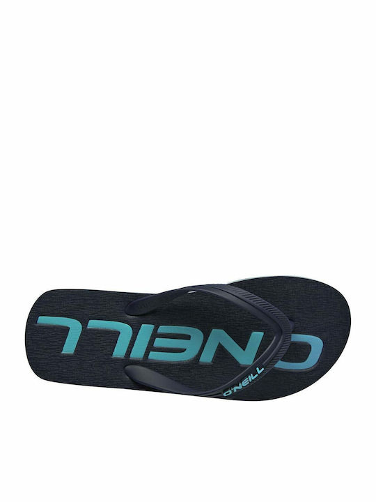 Profile Logo Slapi Bărbați Flip Flops Albastru Închis