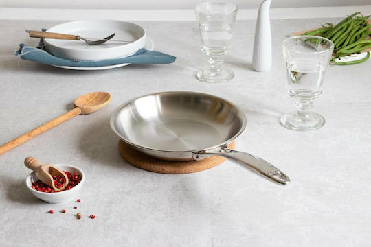Cristel Castel Pro Pan aus Edelstahl 32cm