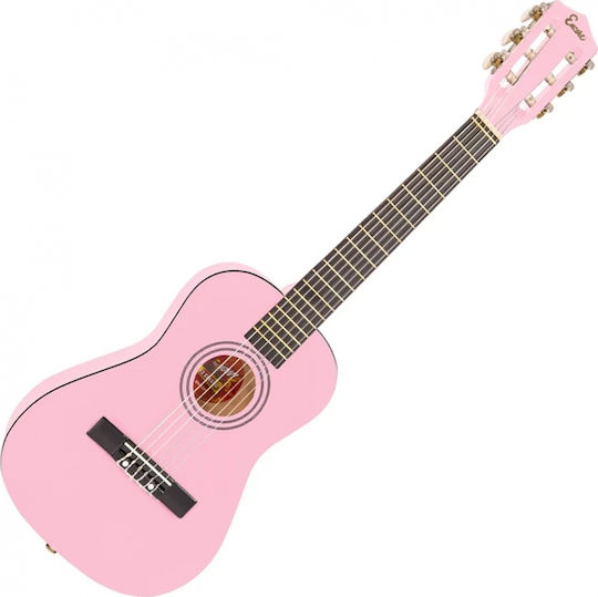 JHS Encore Kids Classical Guitar 1/2 Outfit Pack Pink