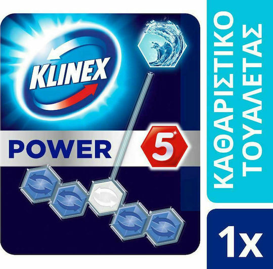 Klinex Power 5 Block Toilet with Scent Ocean Freshness 2x55gr