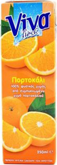 Viva Φρουτοποτό Πορτοκάλι 250ml