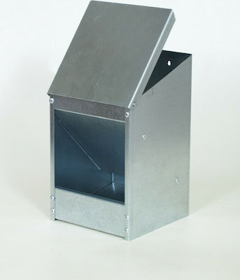 Tycoon Metal Feeder for Chickens and Poultry with Capacity 2.5lt 15cm.