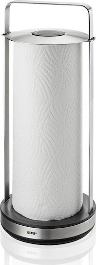 Gefu Metallic Paper Towel Holder Smartline Silver 14.5x14.5x34cm 15702