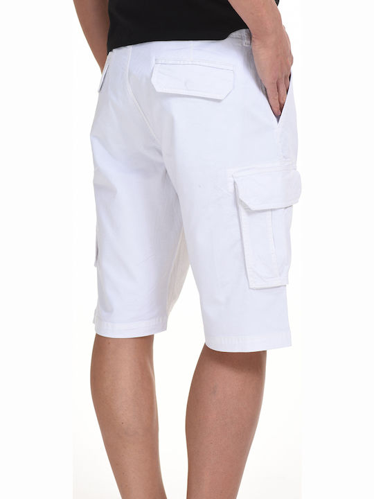 Splendid Herrenshorts Cargo Weiß