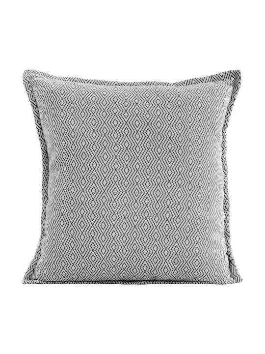 Madi Decorative Pillow Case Tent from 100% Cotton Grey 45x45cm.