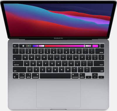 Apple MacBook Pro 13.3" (2020) IPS QHD+ Retina Display (M1/8GB/256GB SSD/8-core) Space Gray (UK Keyboard)