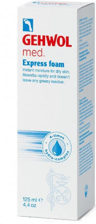 Gehwol MED Express Mousse für diabetischer Fuß mit Urea 125ml