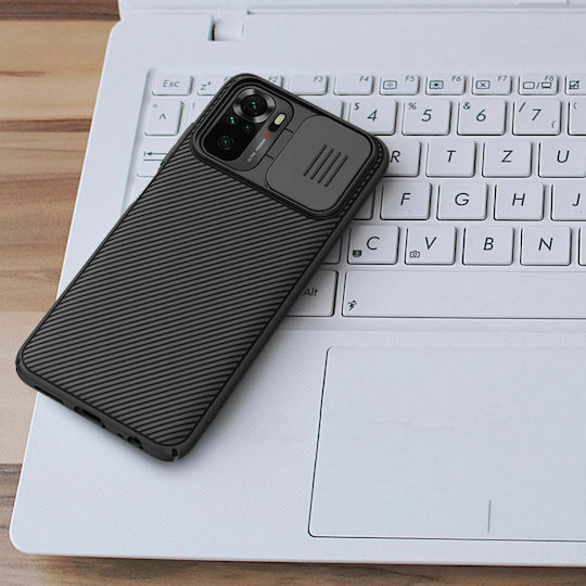 Nillkin Camshield Back Cover Πλαστικό 0.2mm Μαύρο (Redmi Note 10 / 10s / Poco M5s)