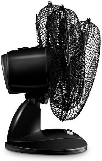 Trotec TVE 8 Tischgerät Ventilator 30W Lüfterdurchmesser 23cm Schwarzer