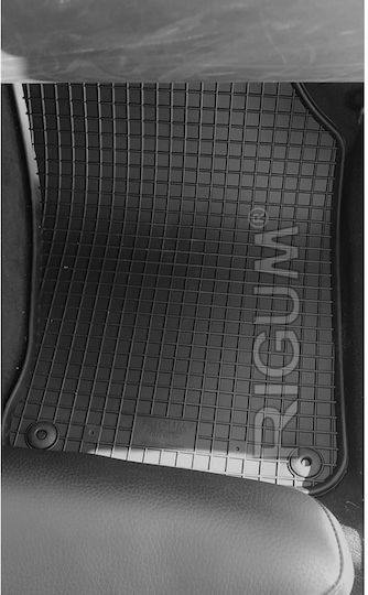 Rigum Set of Front and Rear Mats 4pcs for Volvo S90 / V90 Black
