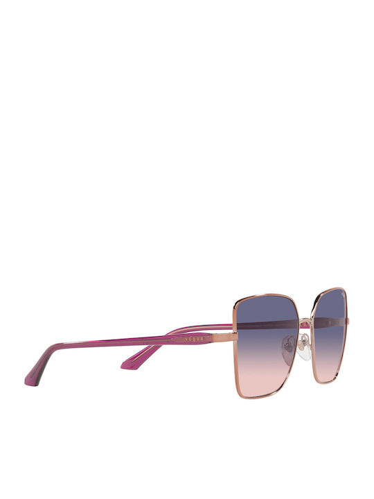 Vogue Damentagel Sonnenbrillen mit Rose Gold Metallischem Rahmen und Gray Verlaufsfarbe Gläser 116888