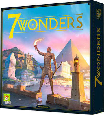 Repos Production Board Game 7 Wonders for 3-7 Players 12+ Years (EN)