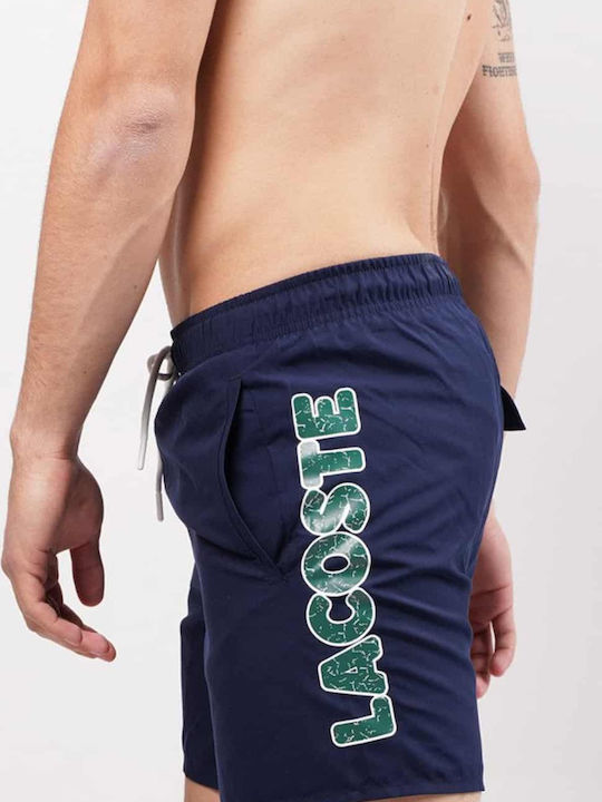 Costume De Baie Bărbați Pantaloni Scurți Albastru Marin