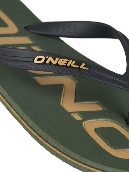 O'neill Profile Logo Flip Flops bărbați Olive