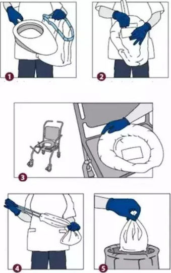 Abena Abri-Bag Commode Verschiedene Hilfsmittel für das Badezimmer 20Stück 1000005113