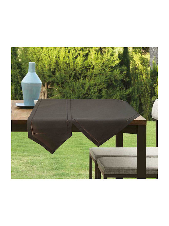 Linea Home Ivy 3688A Linen Tablecloth Runner Καφέ 40x150cm