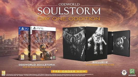 Oddworld Soulstorm Steelbook Edition PS5 Game