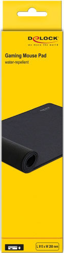 DeLock 12557 Gaming Mouse Pad XXL (915mm) Black