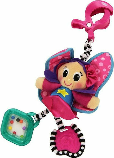 Playgro Anhänger Spielzeug für Auto mit Beißring Dingly Dangly Floss Fairy 0182850
