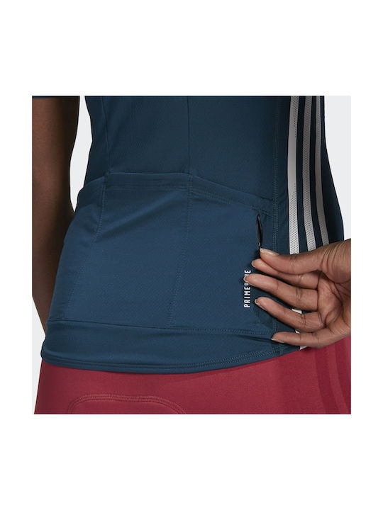adidas The Short Sleeve Cycling Jersey Short Sleeves Cycling Jersey Turquoise