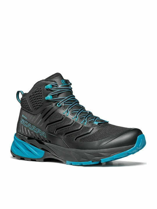 Scarpa Rush Mid GTX Men's Hiking Boots Waterproof with Gore-Tex Membrane Black