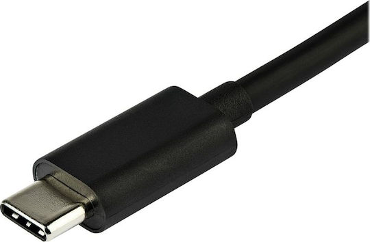 StarTech USB-C / USB-A Docking Station με HDMI 4K Ethernet Μαύρο (DKT30CHVCM)