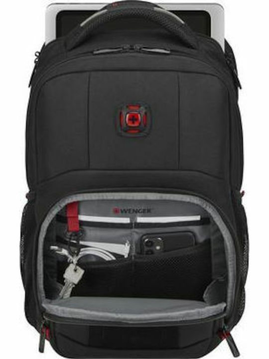 Wenger PlayerMode Tasche Rucksack für Laptop 15.6" in Schwarz Farbe