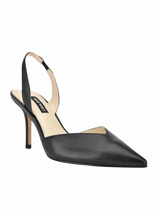 Nine West Pointed Toe Stiletto Black High Heels Hello