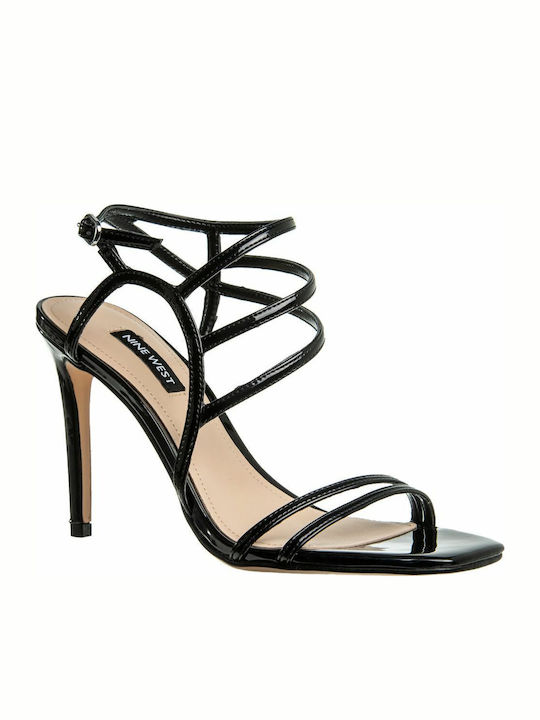 Nine West Zana3 Πέδιλα Μαύρα