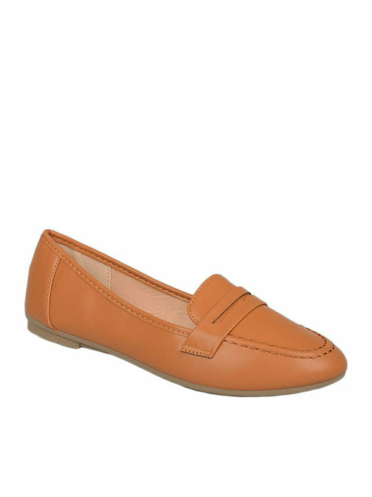 Famous Shoes Women's Loafers in Brown Color