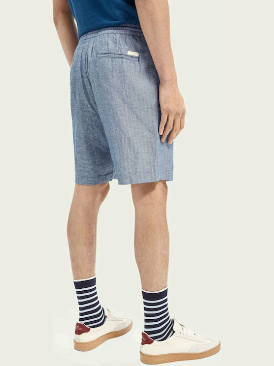 Scotch & Soda Men's Shorts Chino Blue